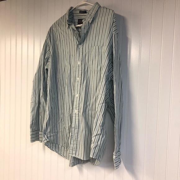 Pendelton Men's Striped Button-Down Long Sleeve Shirt XL - Picture 2 of 4
